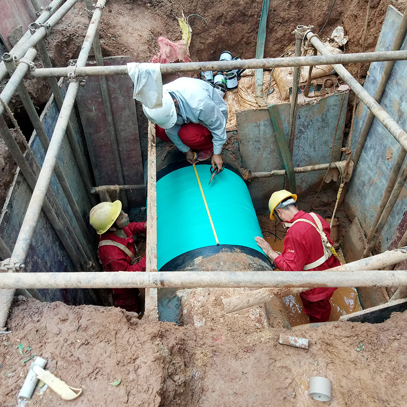 Cinta viscoelástica envolvente para protección anticorrosiva de tuberías Cinta viscoelástica envolvente para protección anticorrosiva de tuberías