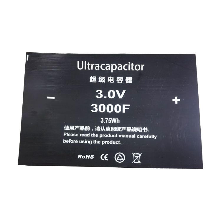 Envoltura De PET Para Protección De UltraCap