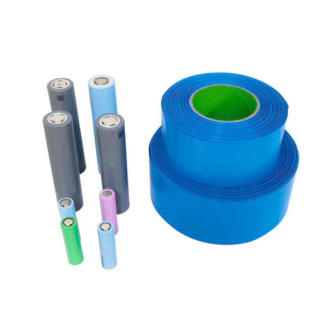 Tubo termorretráctil PET para baterías recargables