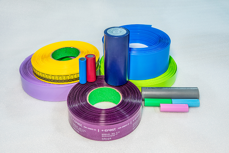 Células cilíndricas de PET Heat Shrink Sleeves（1）
