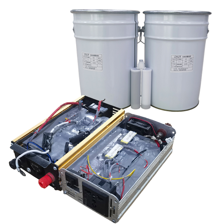 Encapsulante De Silicona Termoconductora Ignífuga – Sistema De 2 Componentes