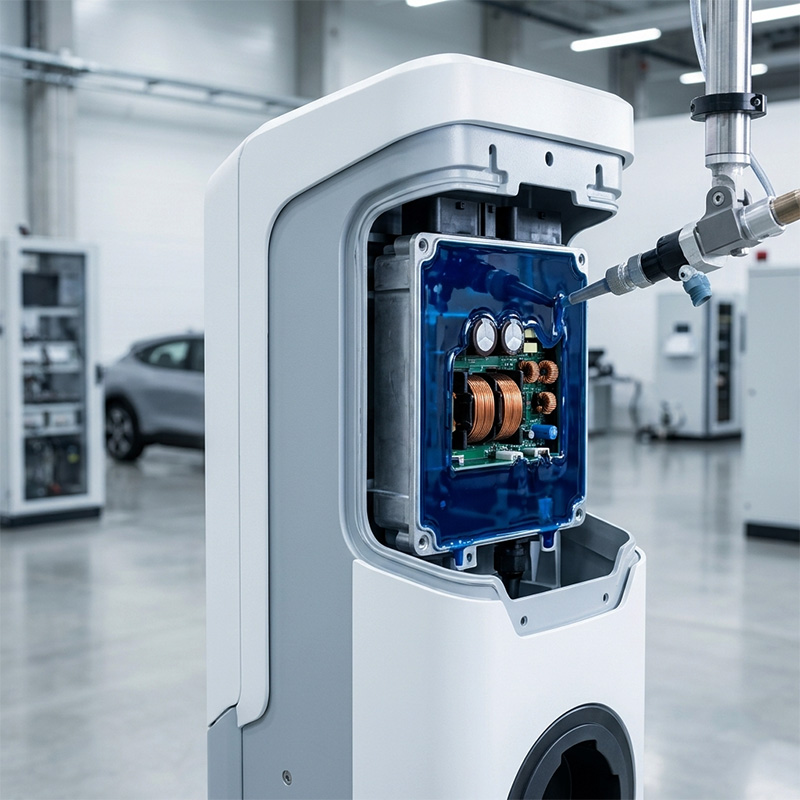 Compuestos de encapsulado para sistemas de carga de veh&iacute;culos el&eacute;ctricos